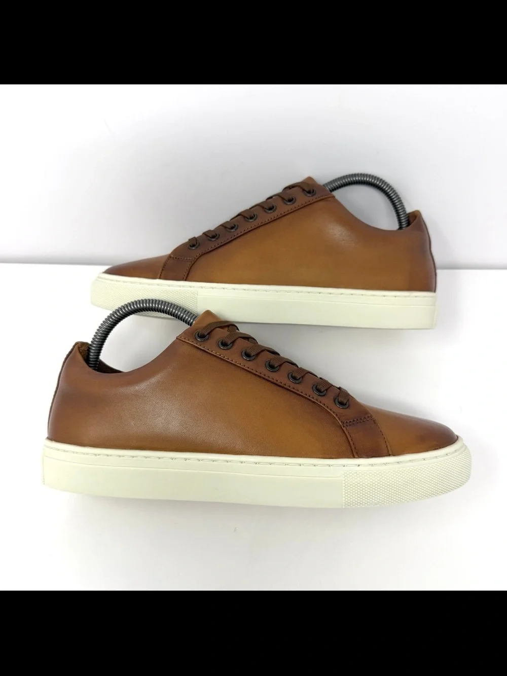 Thursday Boot Co. Men’s Premier Low Top Sneaker Sz 8 Toffee Leather Shoe EUC